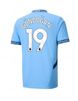 Manchester City Ilkay Gundogan #19 Domácí Dres 2024-25 Krátký Rukáv